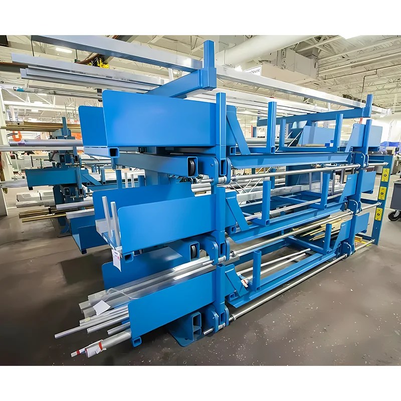 Steel Tubing Storage Racks Case Study sheet metal rackspipe storage