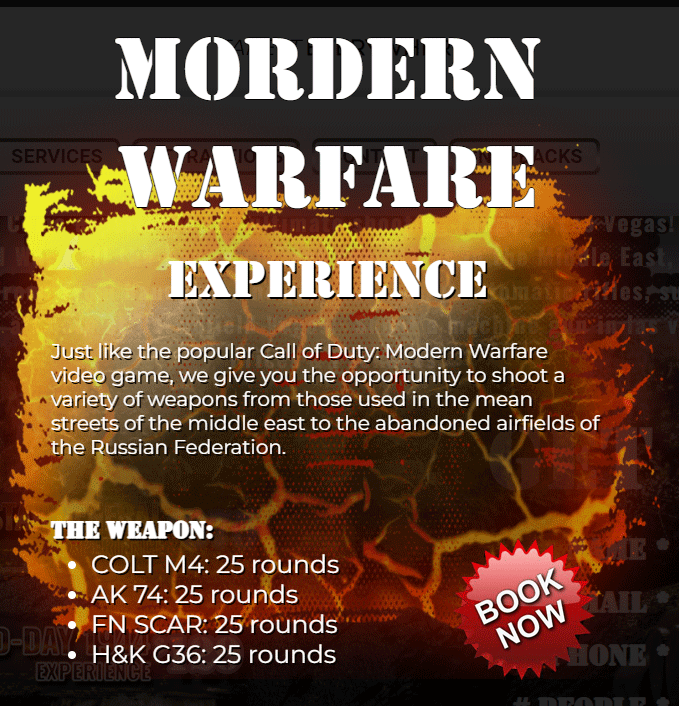 Modern Warfare Package Las Vegas Battlefield