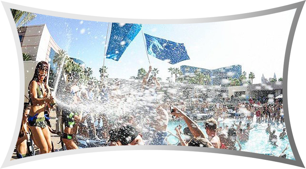 Wet Republic Bottle Service MGM Hotel Room Packages Sheets VIP