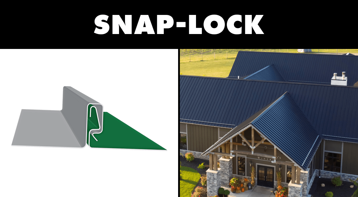 Snaplock vs. Mechanical Seam vs. Nail Strip Standing Seam Roof
