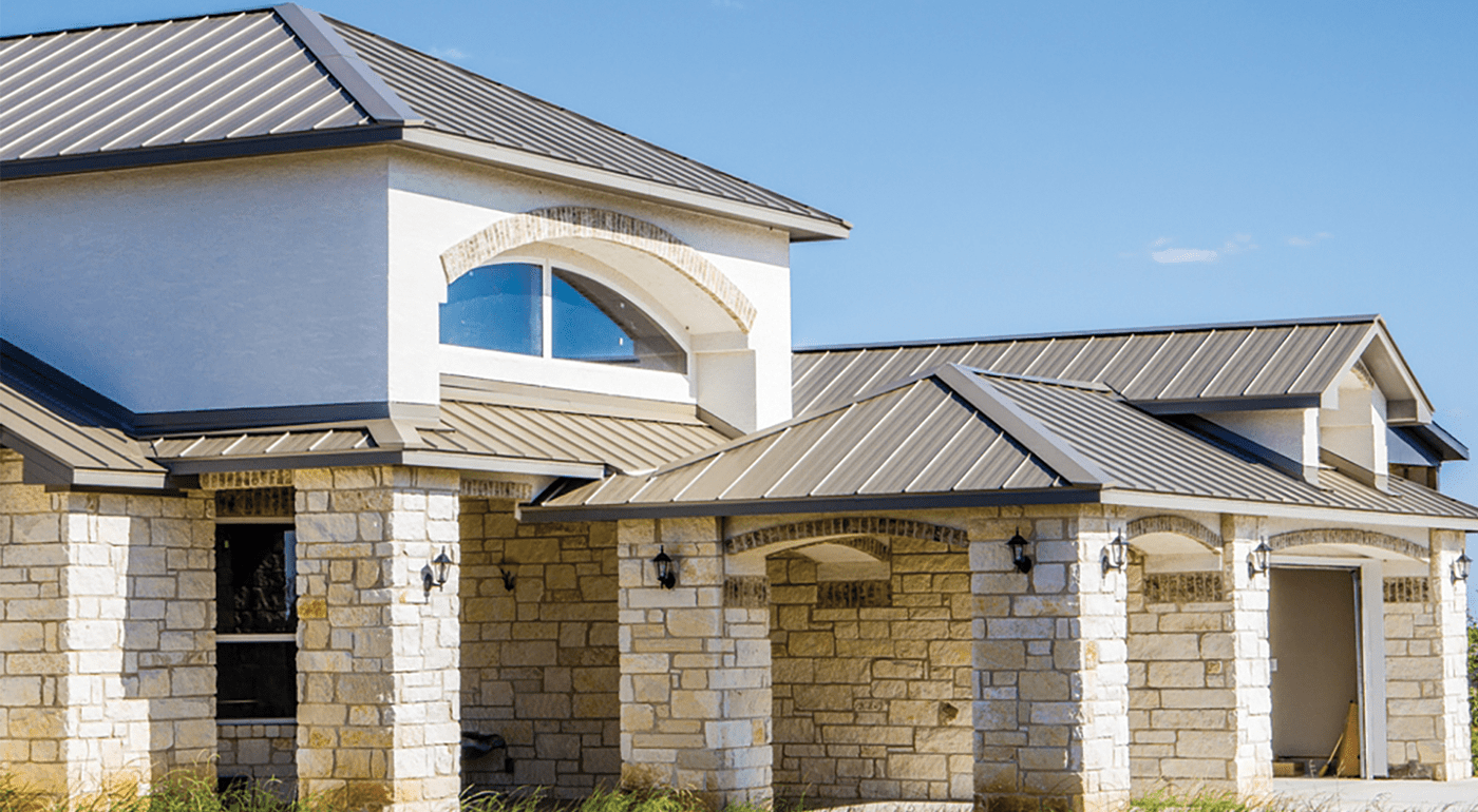 Beige or Tan Metal Roofing & Walls Pros, Cons, & Project Photos