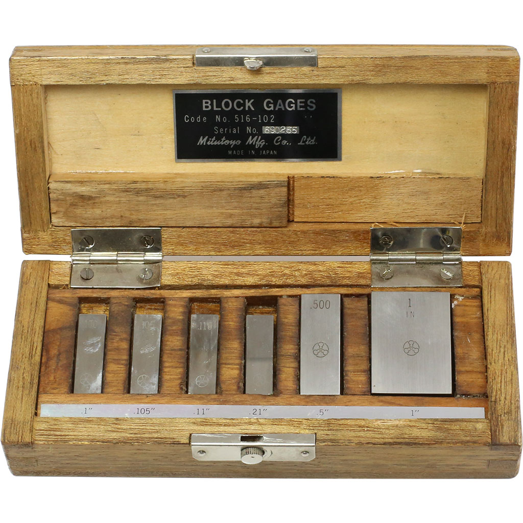 Mitutoyo Gage Blocks