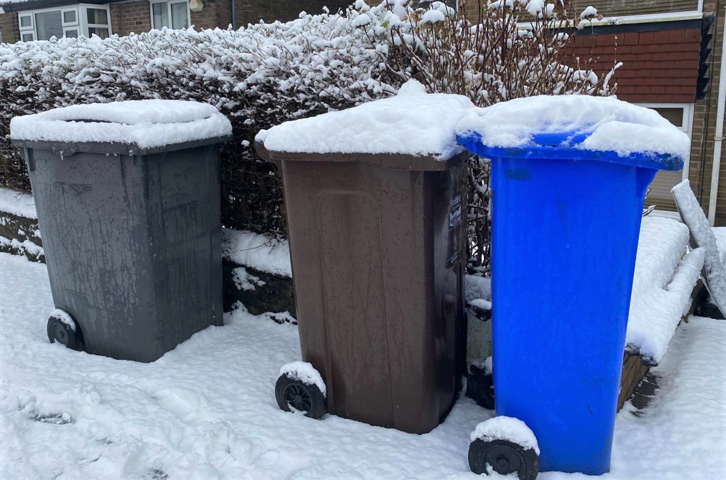 Festive bin collections and HWRC opening times in Sheffield
