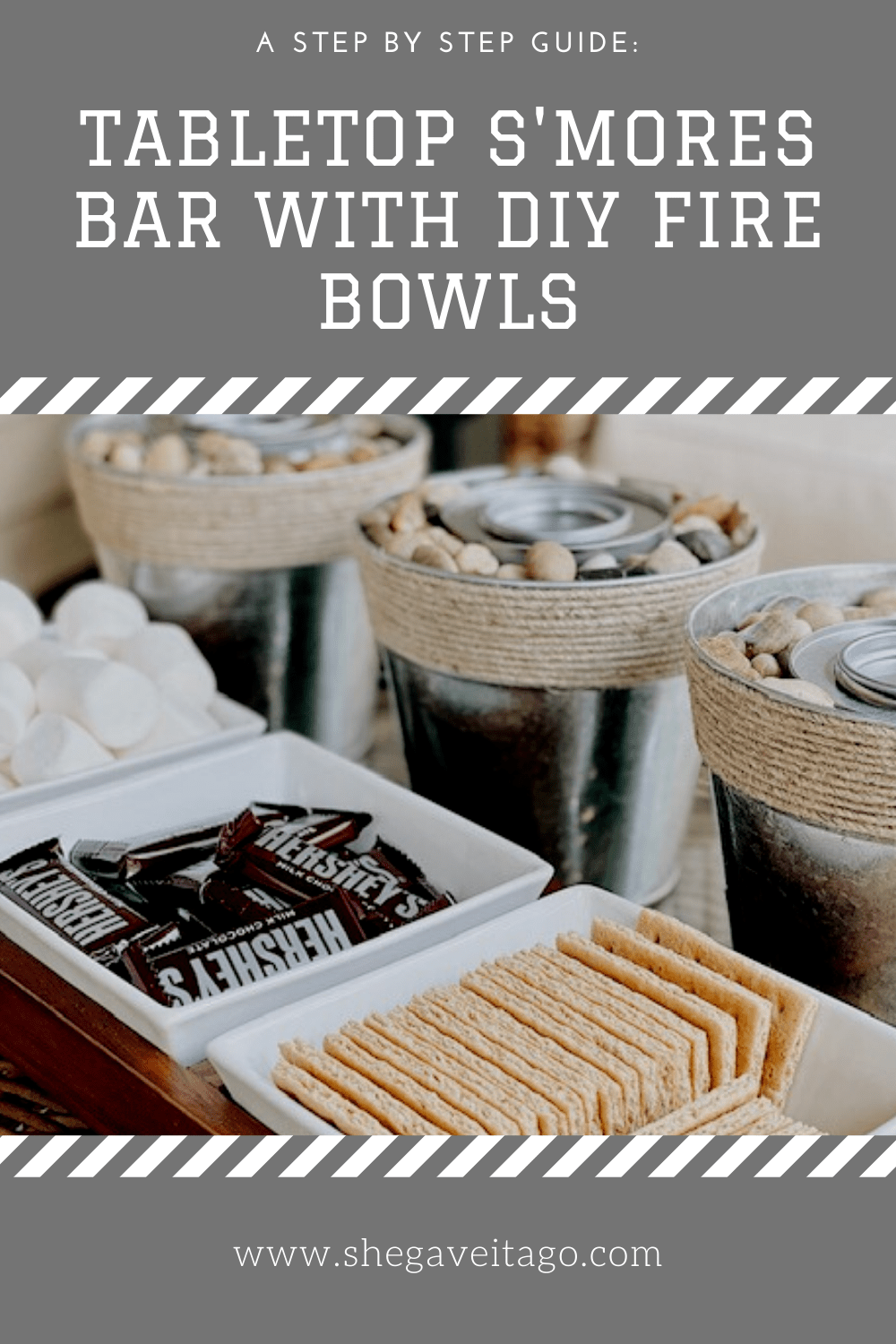 Tabletop S'mores With DIY Fire Bowls She Gave It A Go