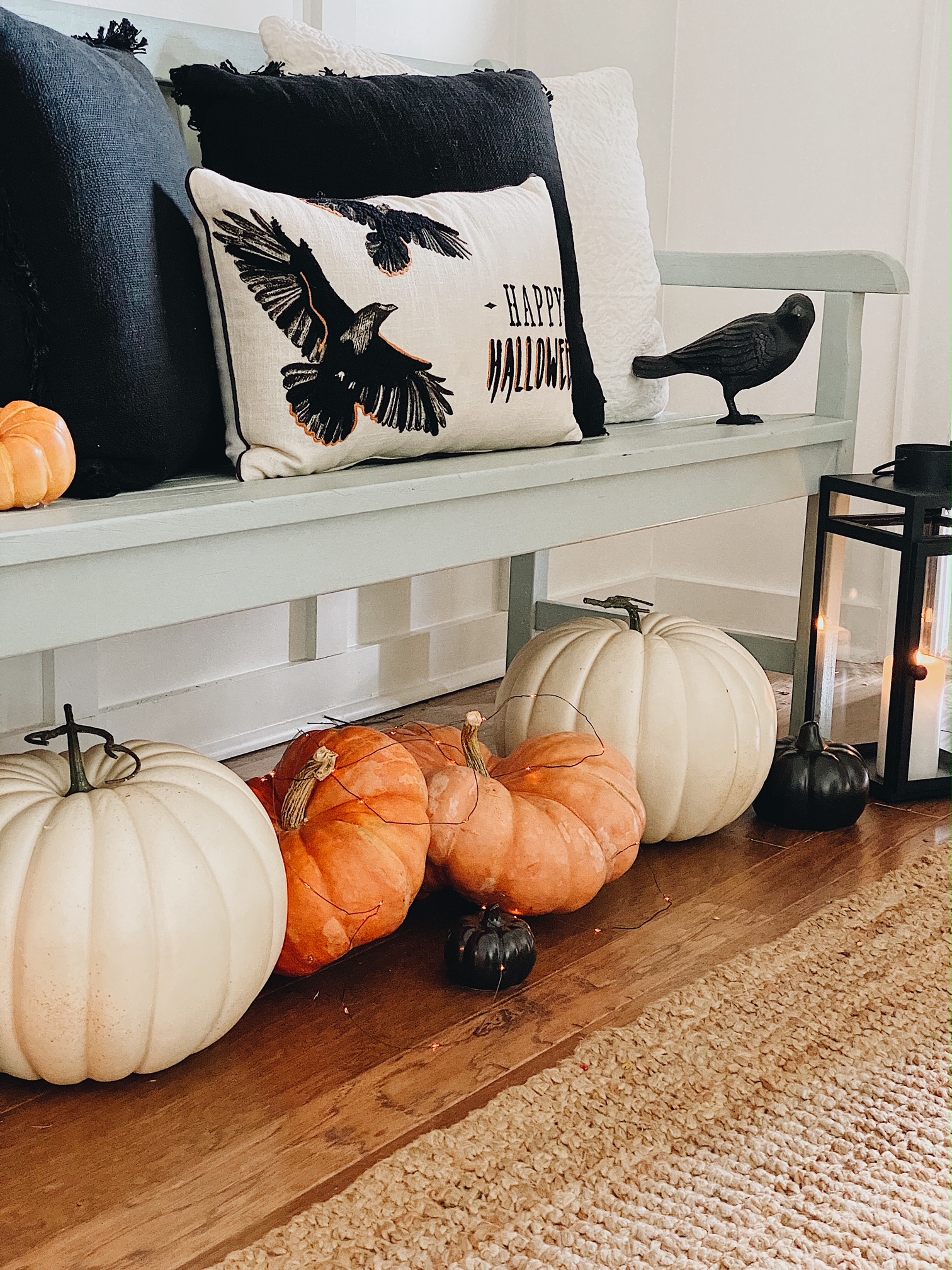 JOANN Halloween Decor for your Entryway She Gave It A Go