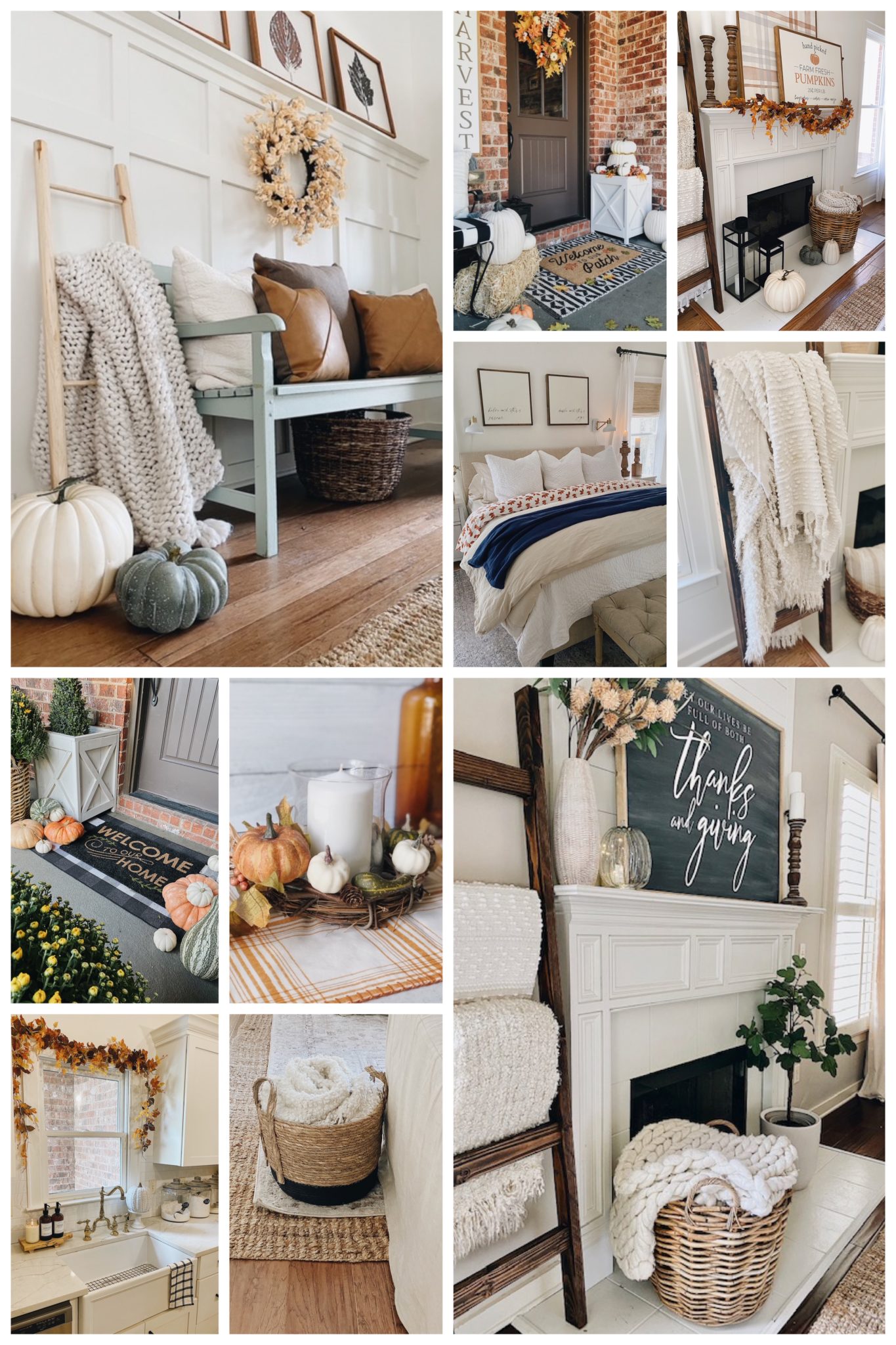 Farmhouse Fall Home Decor Ideas She Gave It A Go