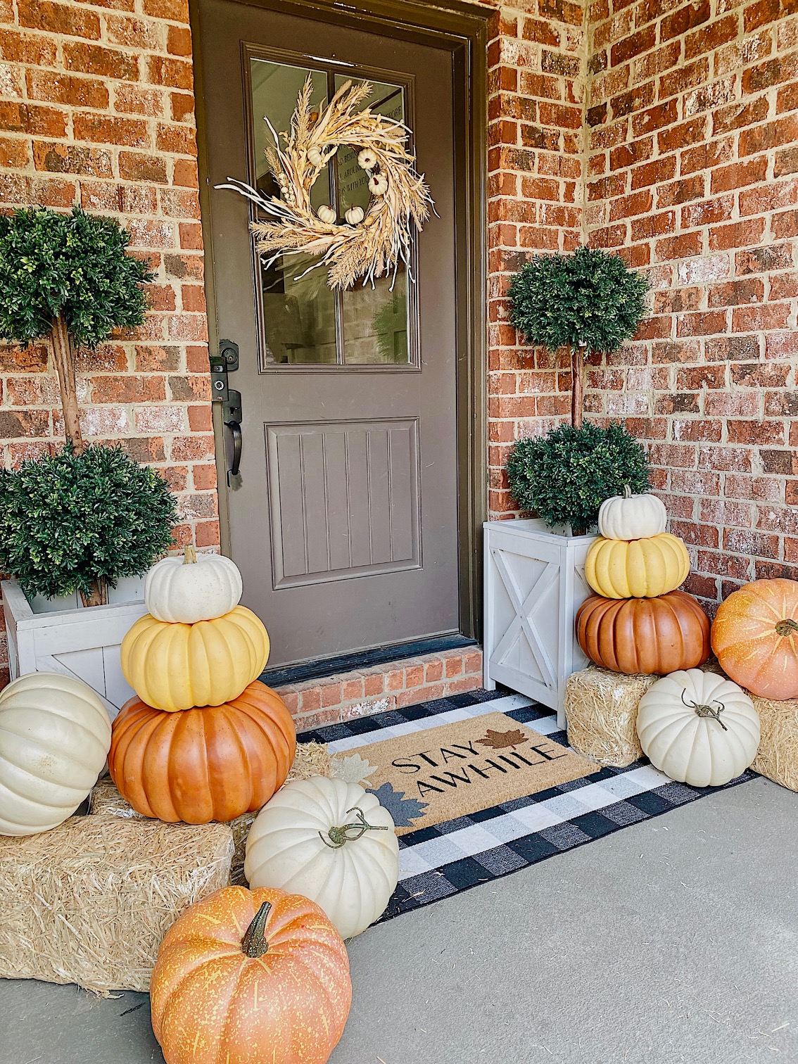 7 Fall Outdoor Doormats to Refresh your Front Porch this Season She