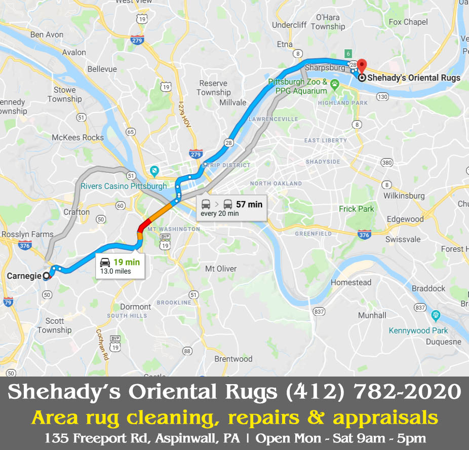 Area Rug Cleaning Carnegie Pittsburgh Oriental Rug Repair