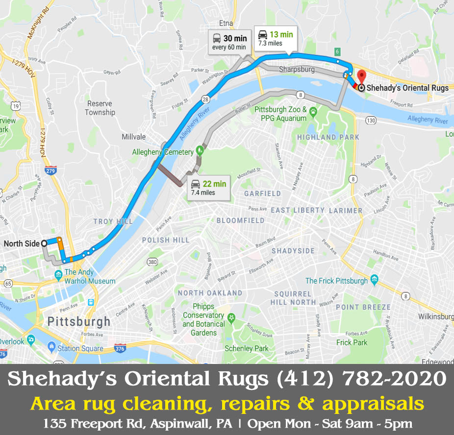 Area Rug Cleaning North Side Pittsburgh Oriental Rug Repair