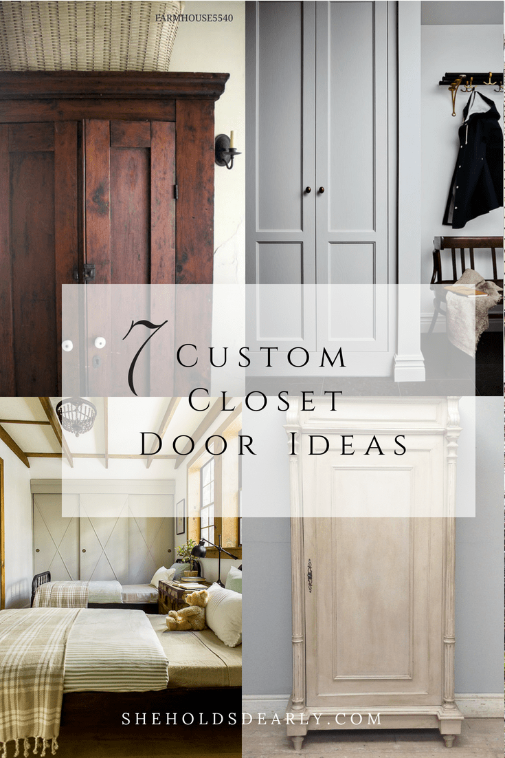 7 Custom Closet Door Ideas She Holds Dearly
