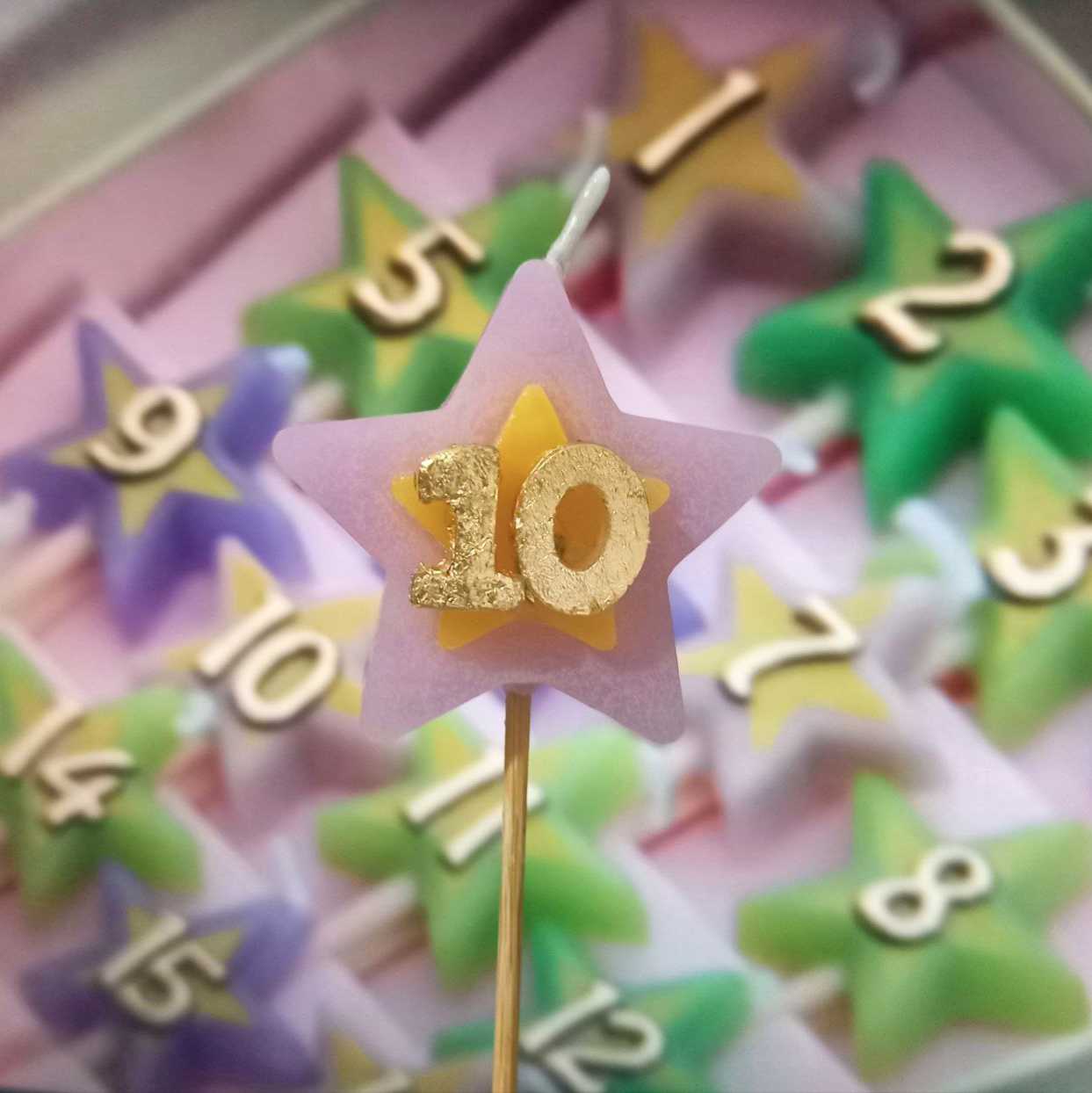 Sweet 16 Wishes Candles dulces 16 deseos velas