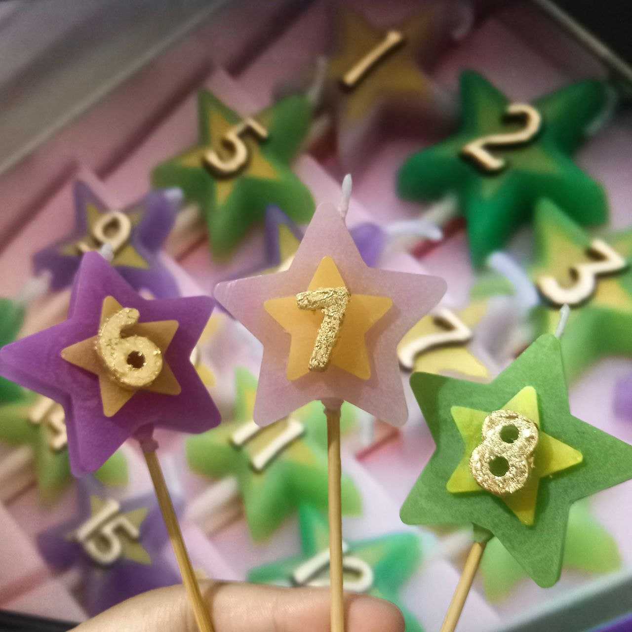 Sweet 16 Wishes Candles dulces 16 deseos velas