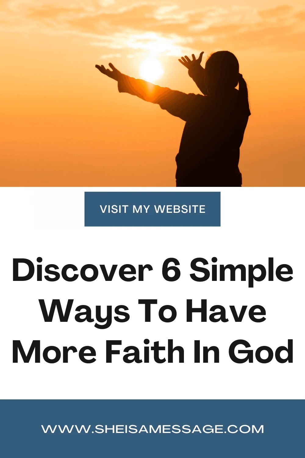 How To Have Faith In God During Hard Times She Is A Message Pastors