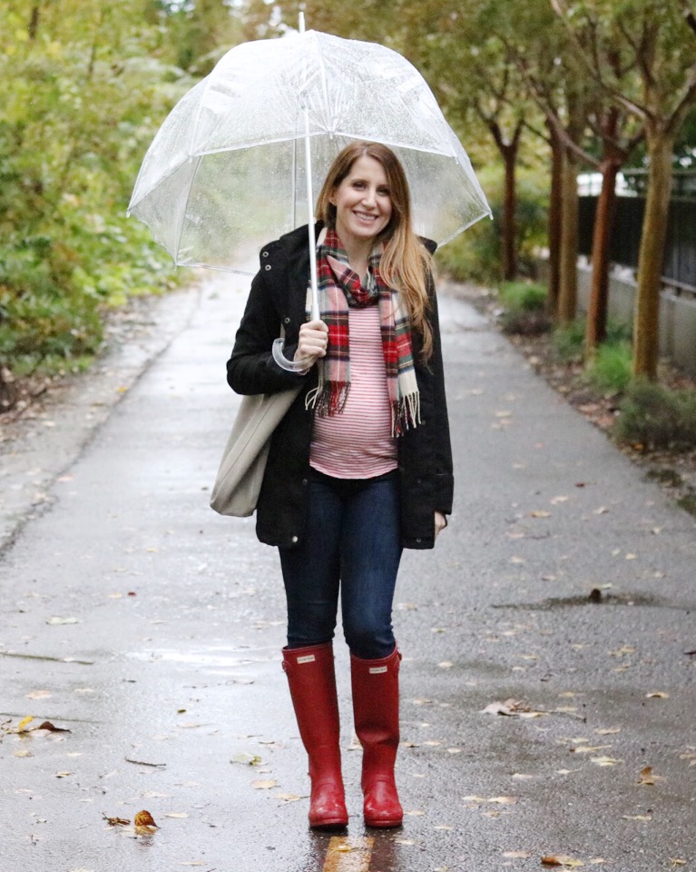 Rainy Days And Red Hunter Boots – She 