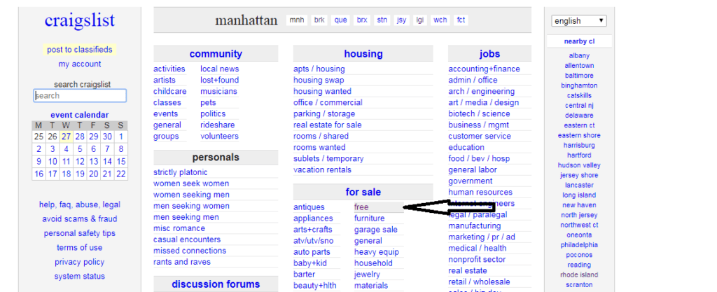 How to get Free Stuff on Craigslist sheknowsfinance