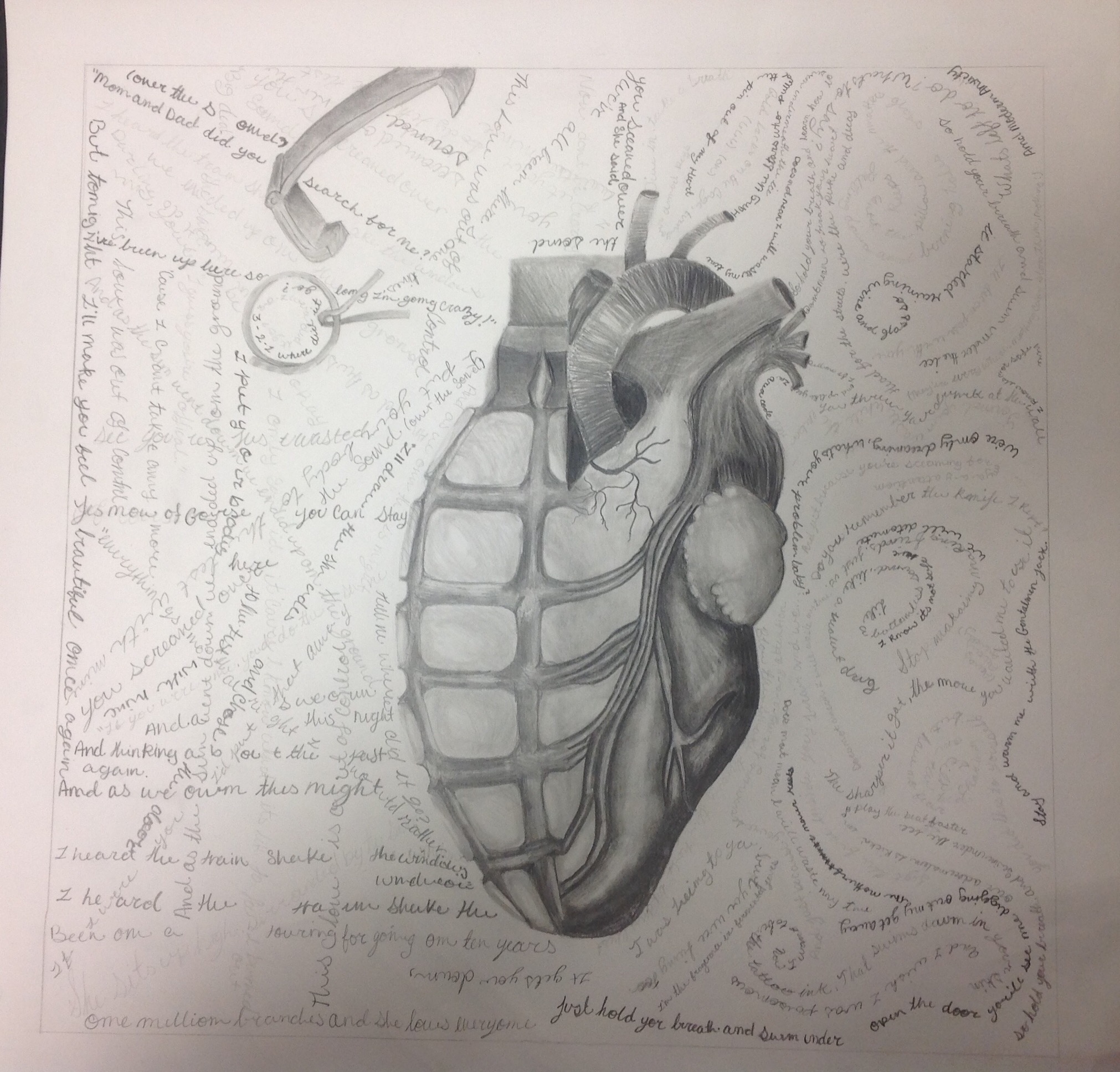 Juxtaposition Drawing shelbiefecherart