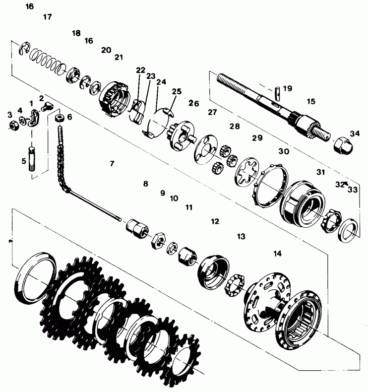 The Sachs Orbit HybridGear Hub