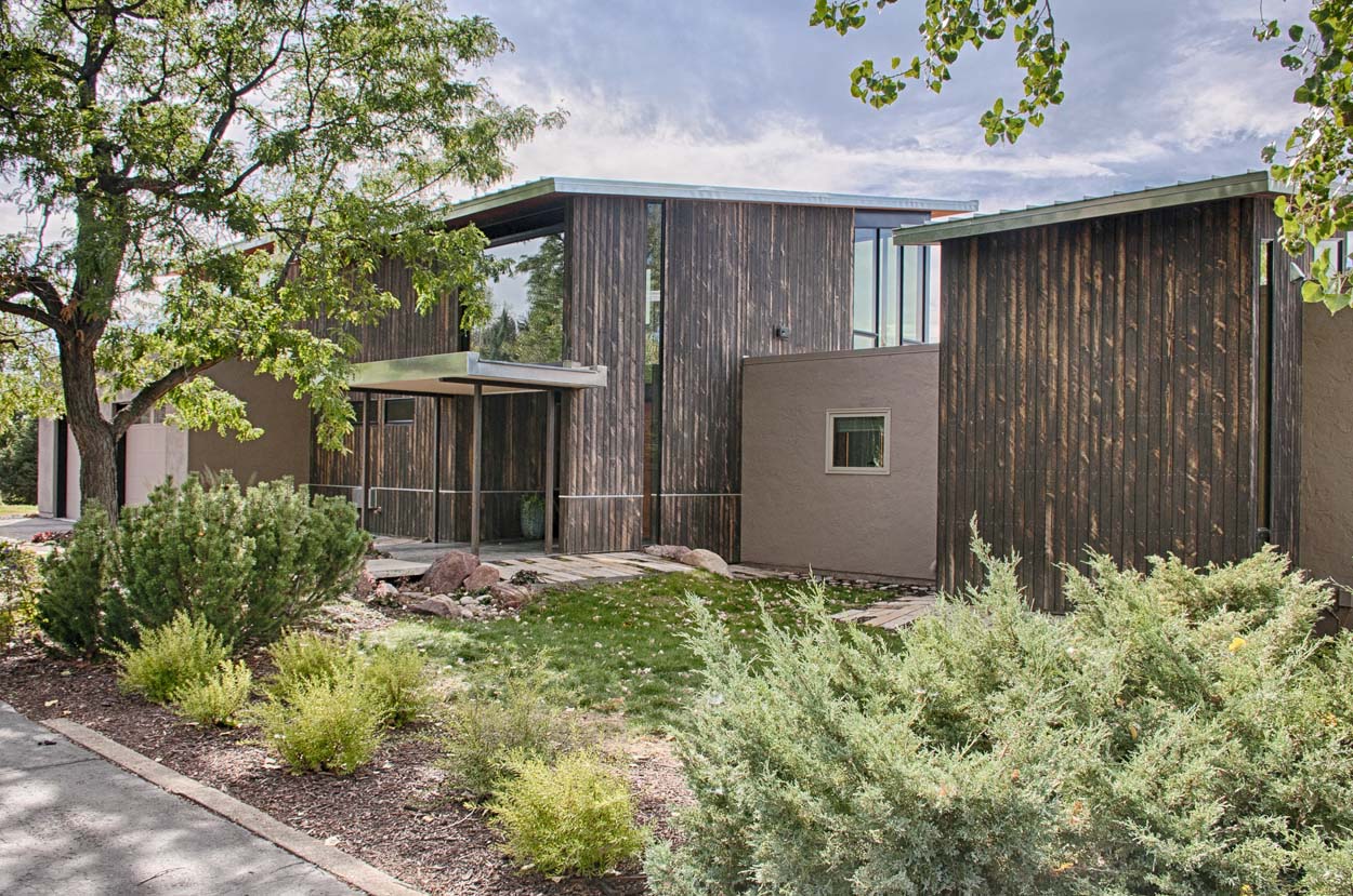 Modern remodel on a traditional adobe home in Spanish HIlls, Boulder