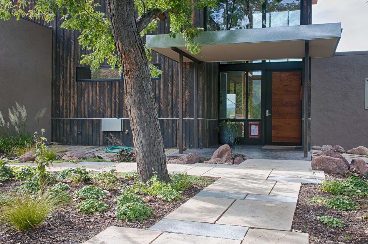Modern remodel on a traditional adobe home in Spanish HIlls, Boulder