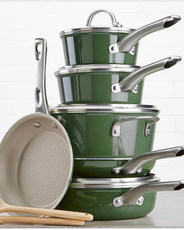 Ayesha Curry 12 Piece Cookware Set. Shelen Home Essentials