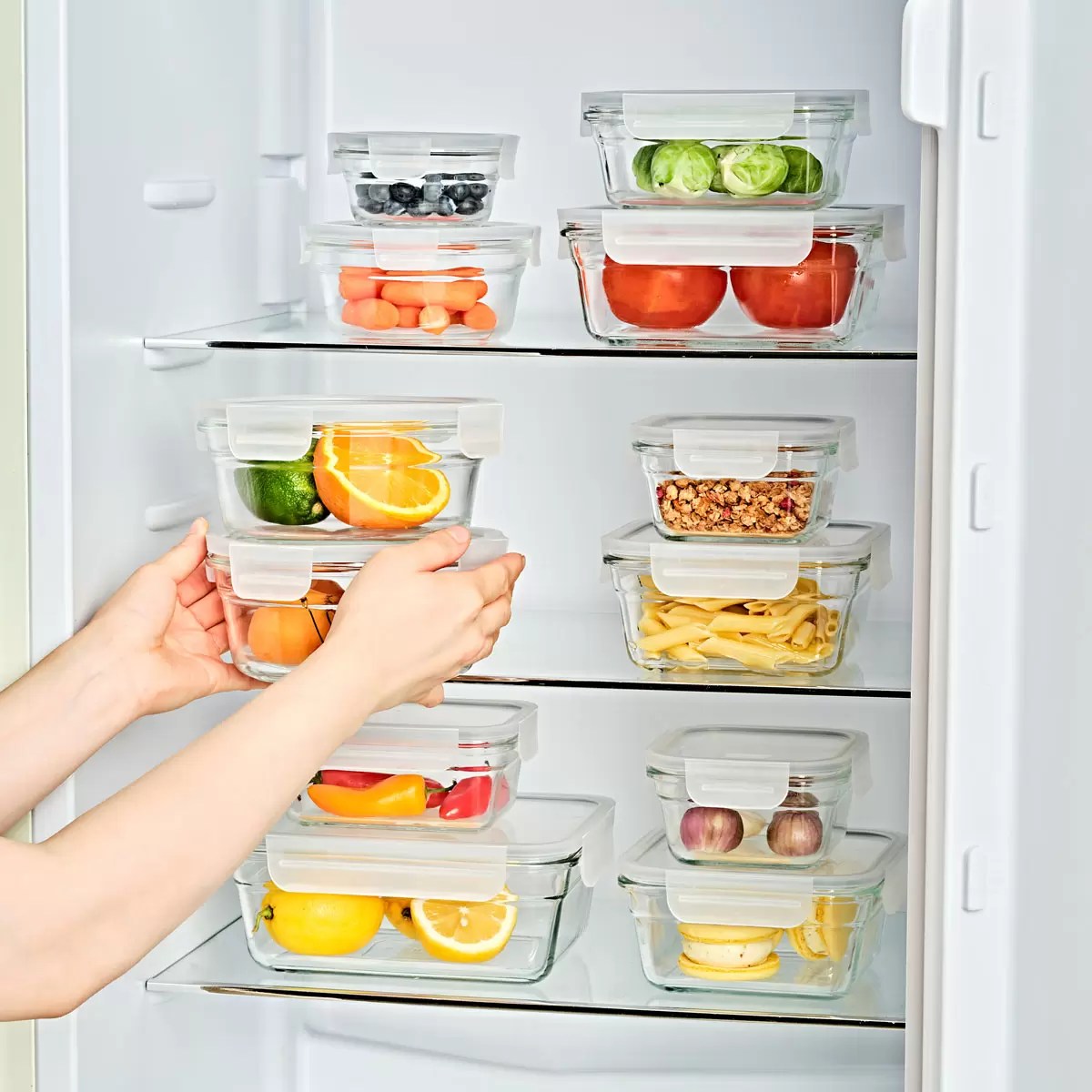 Glasslock Food Storage Set, 26 Piece Shelen Home Essentials