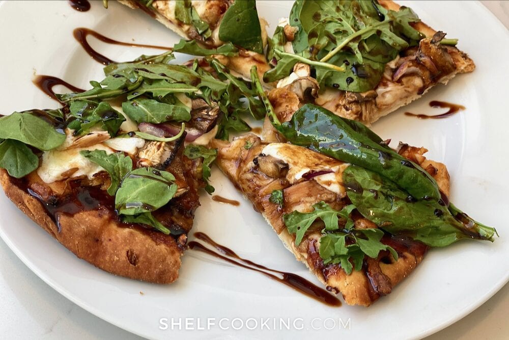 Homemade Pizza with the Easiest Crust Recipe! Shelf Cooking