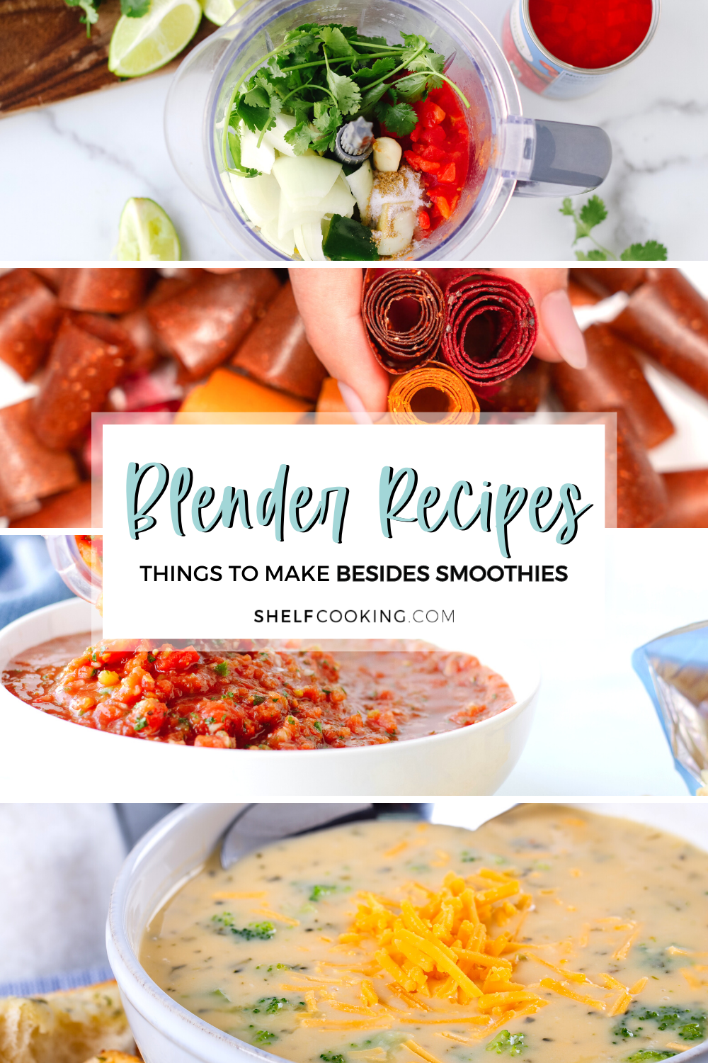 Blender Recipes 20+ Easy Ways to Save Time & Money Shelf Cooking