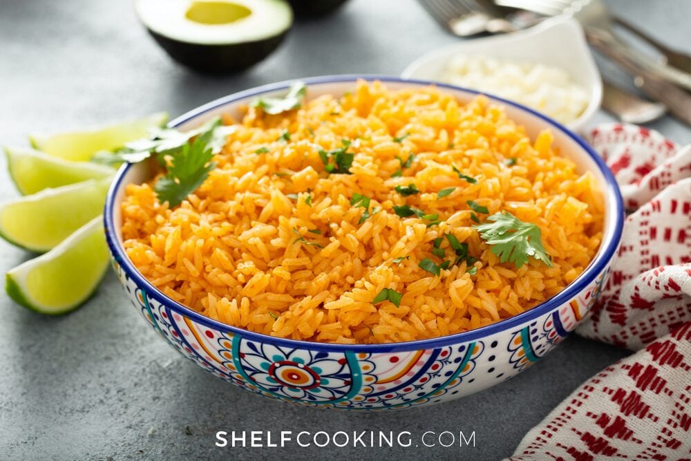 Mexican Rice Recipe Restaurant Quality, Easy & Delish! Shelf Cooking