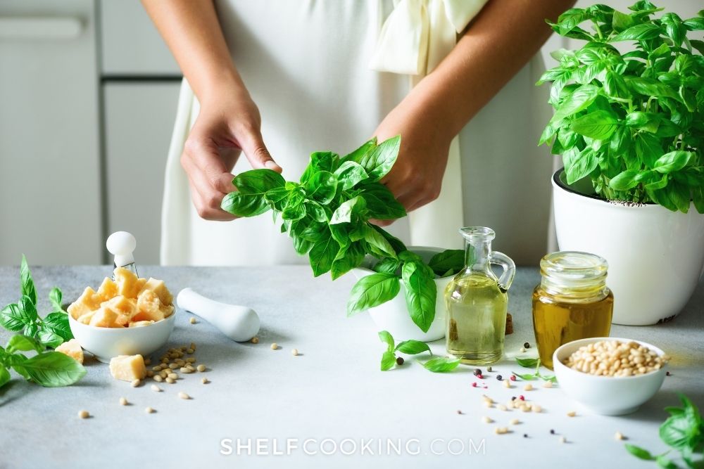 Kitchen Herb Garden Tutorial Easy Tips & Tricks Shelf Cooking