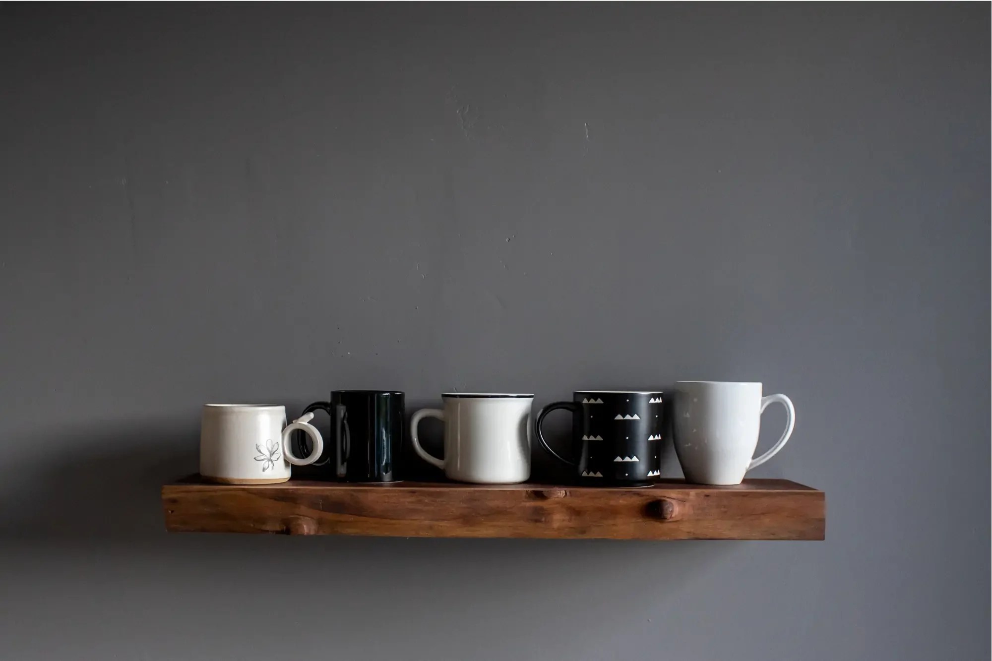 Handcrafted Walnut Live Edge Floating Shelves Shelf Expression