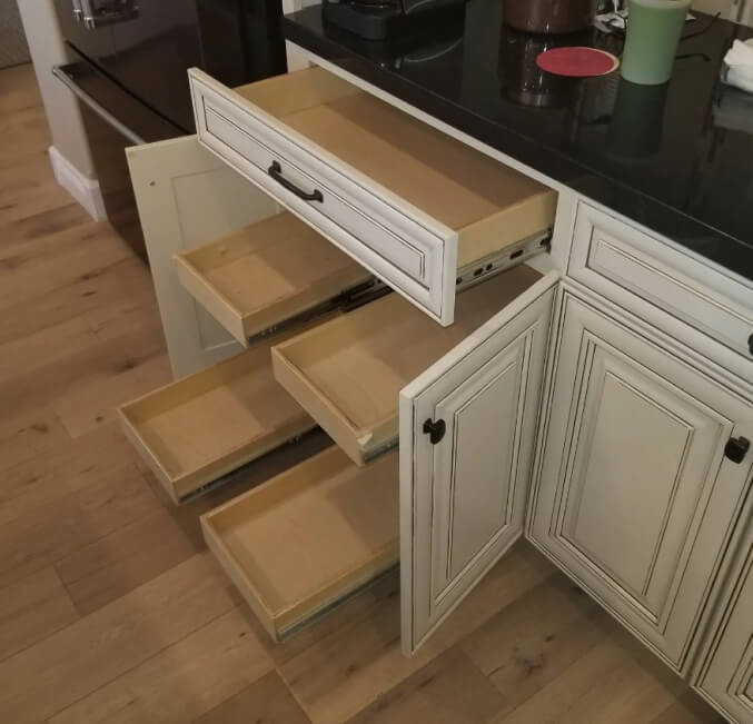 Custom Pull out Shelves Phoenix Shelf Theory