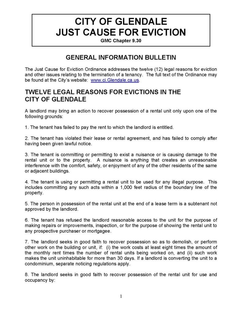 Los Angeles Landlord Rules for the Eviction Challenge