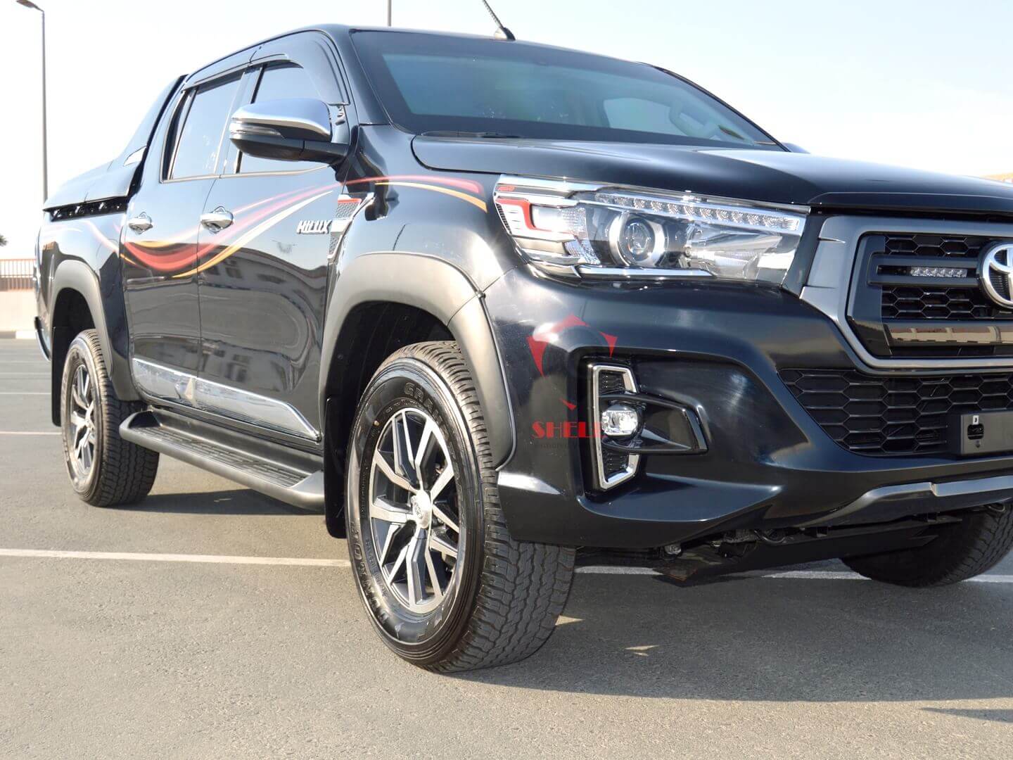 Armored Toyota Hilux Shell Armored Cars Dubai