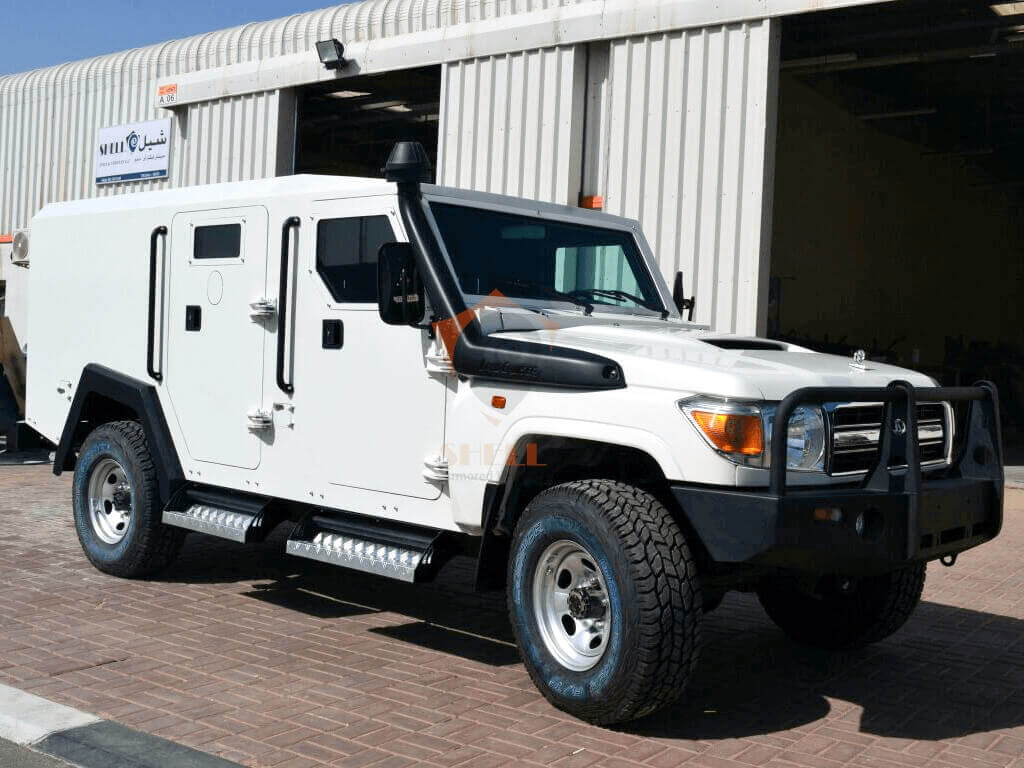 Toyota Land Cruiser Cash In Transit Shell Armored Cars Dubai