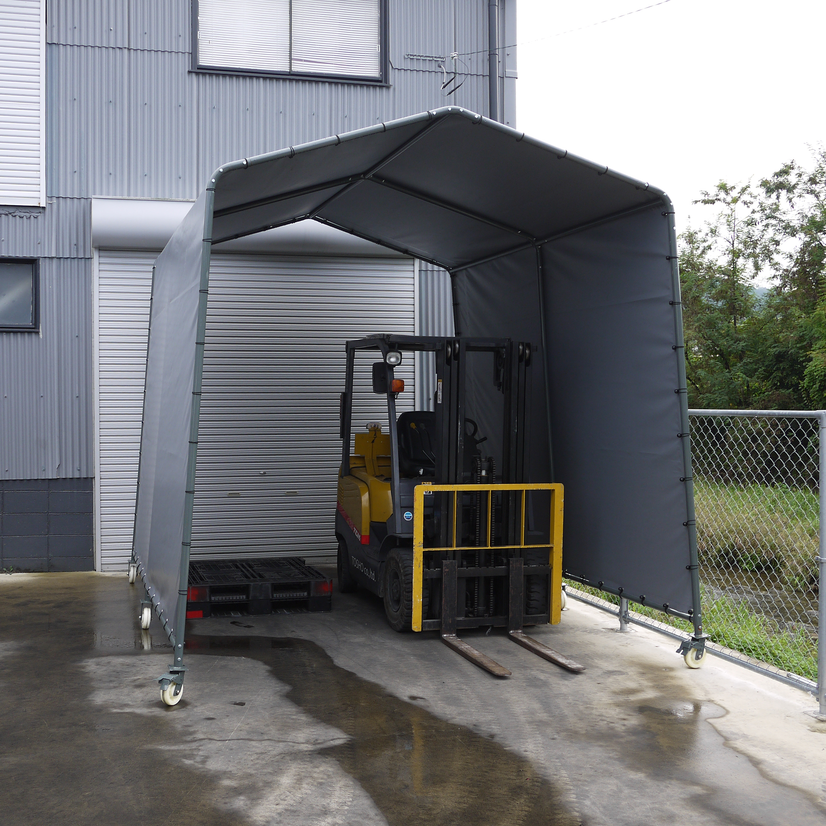 MOVING SHED SHELLDOME