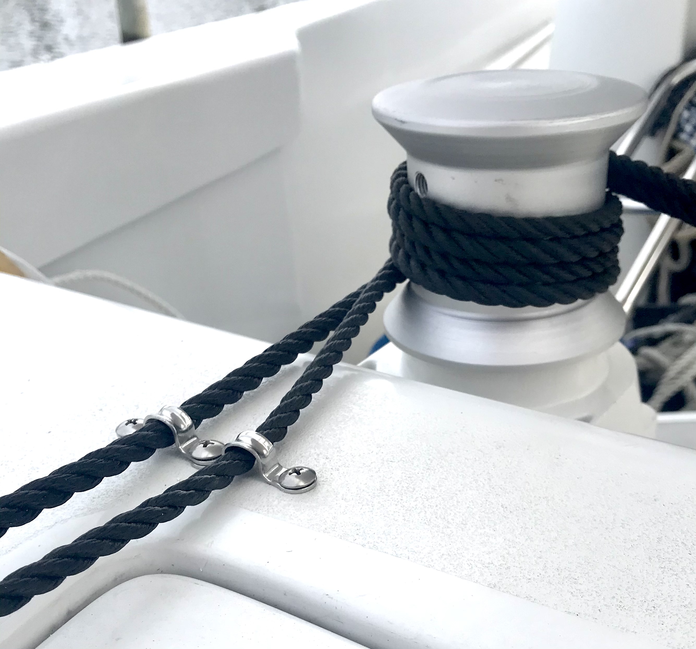 Endurance Marine Capstan Winch installed today! Shellerina's Blog