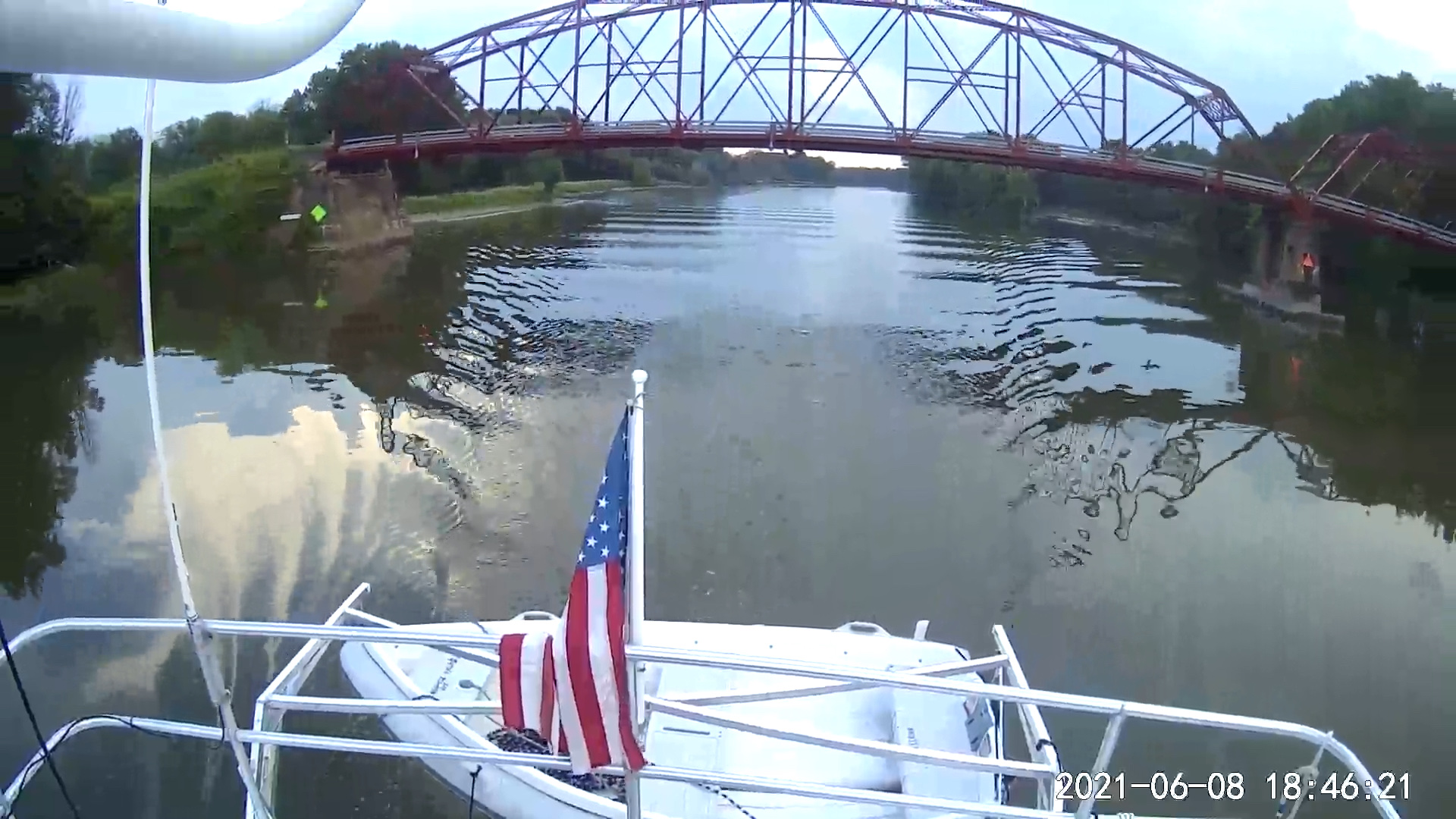 Quinn Family Rendezvous on the Erie Canal Weedsport Rte 34 bridge/wall