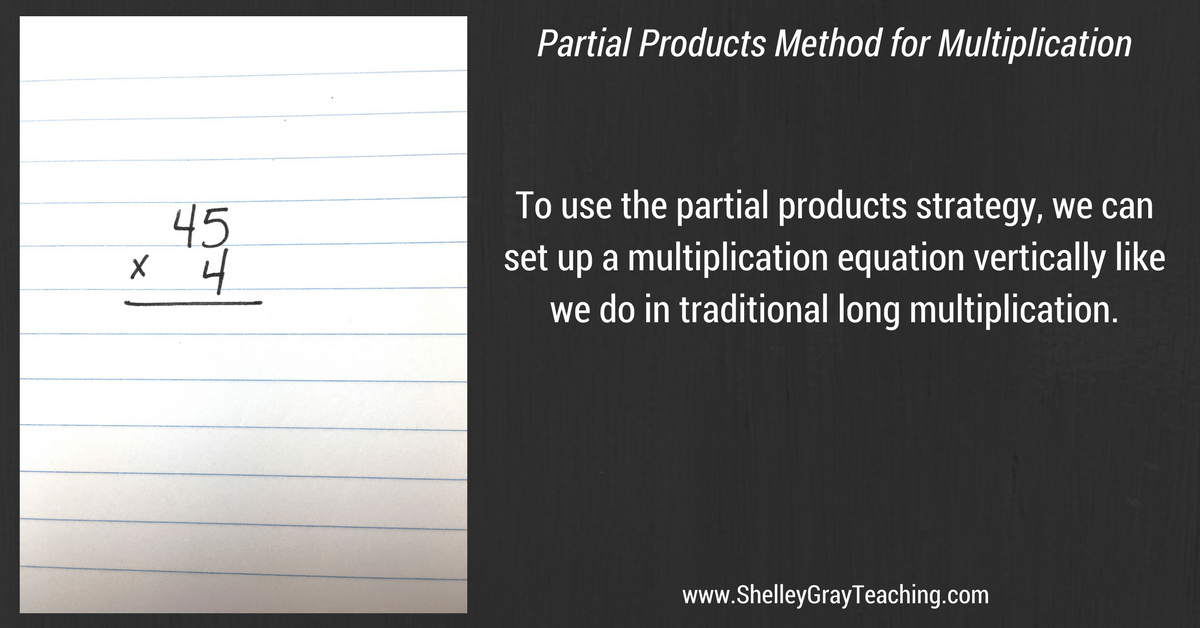 Using the Partial Products Method for Multi-Digit Multiplication
