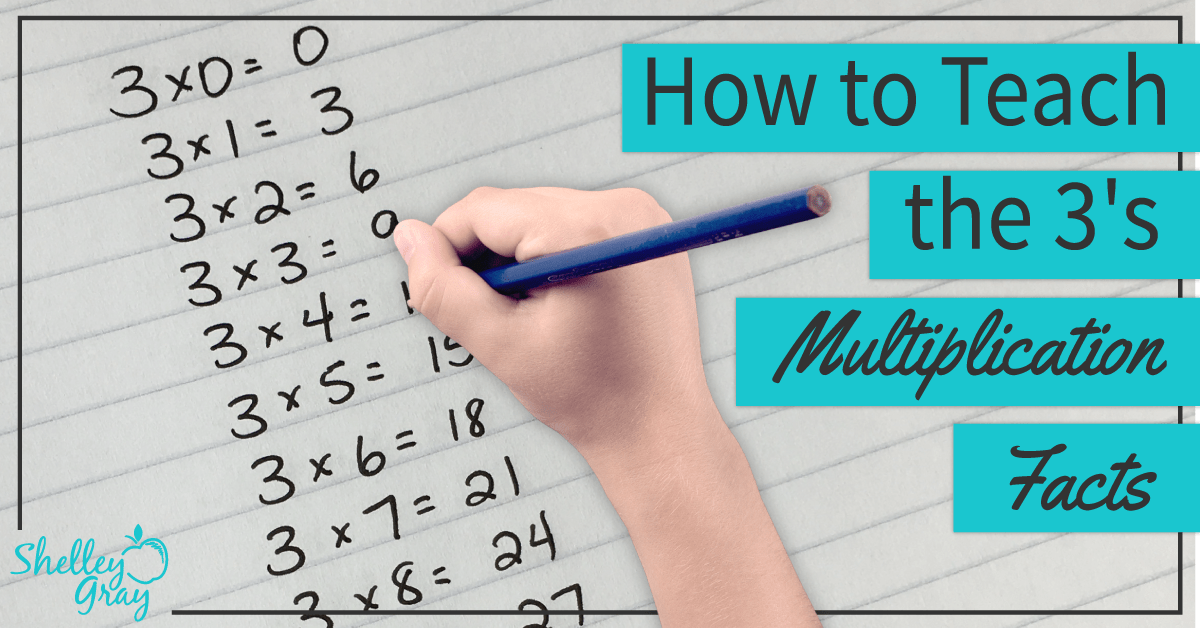 How to Teach the 3 Times Table So It Really Makes Sense - Shelley Gray