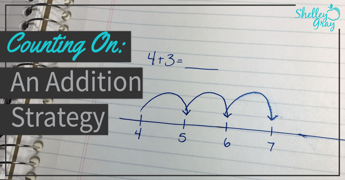 Teaching the Counting On Addition Strategy? Don't Forget to Do This