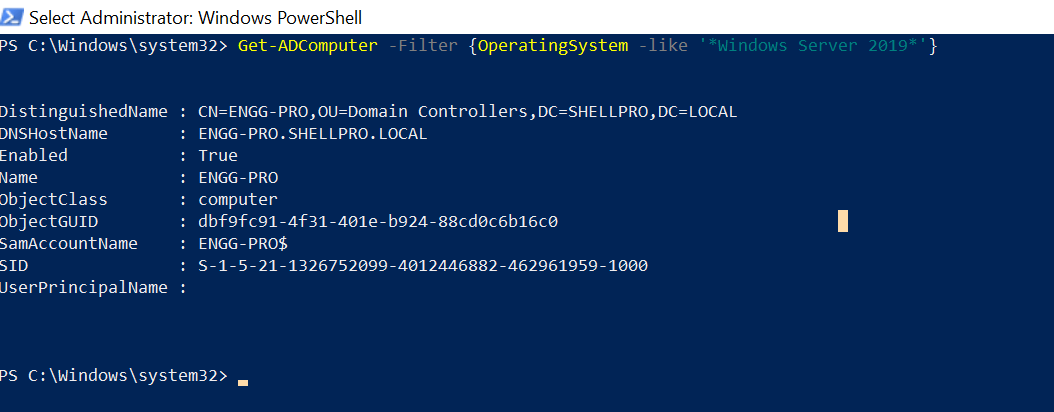 Find Operating System ShellGeek