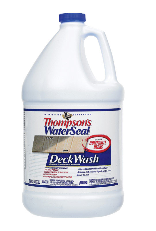 Thompson's WaterSeal Deck Cleaner 1 gal. Liquid VSHE1008614,