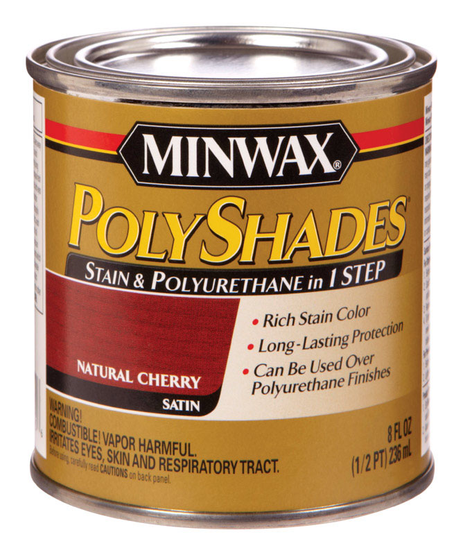 Minwax PolyShades Transparent Polyurethane Polyurethane Stain Natural