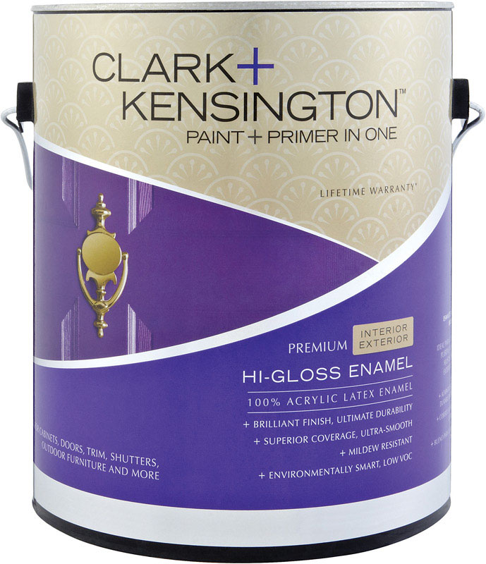 Clark+Kensington HiGloss Neutral Interior/Exterior Acrylic Latex