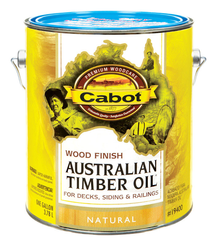 Cabot Wood Finish Transparent OilModified Australian Timber Oil