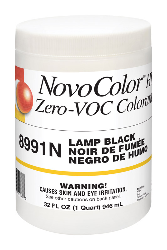 NovoColor HP B Lamp Black Paint Colorant 1 qt. VSHE1506815, 8991N