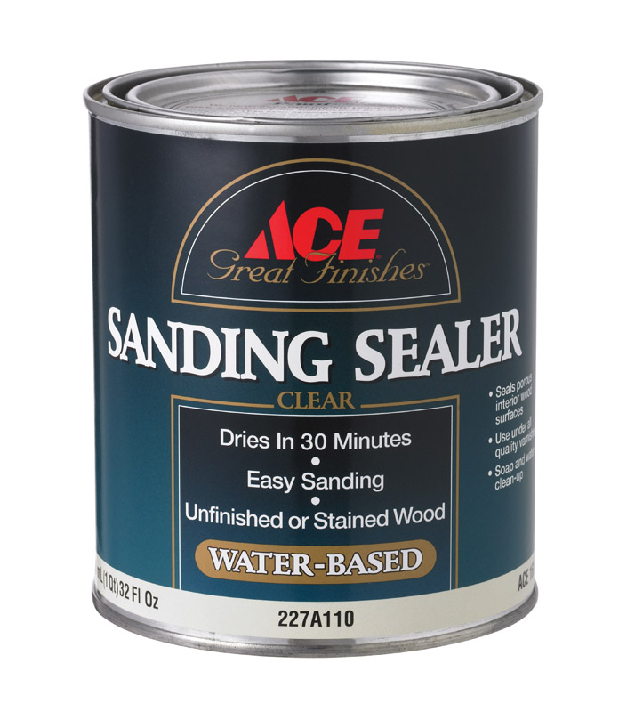 Ace Latex Sanding Sealer Clear 1 qt. VSHE16063,
