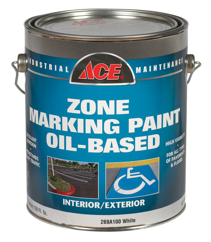 Ace Oil Based Traffic Marking Paint Yellow 1 gal. VSHE16368, 271A1106