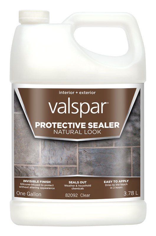Valspar Transparent Waterproof Natural Sealer 1 gal. VSHE1668987, 024.0082092.00