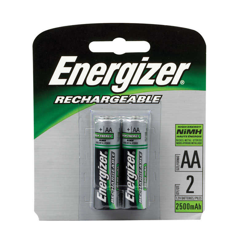 Energizer NiMH AA 1.2 volts Rechargeable Batteries NH15BP2 